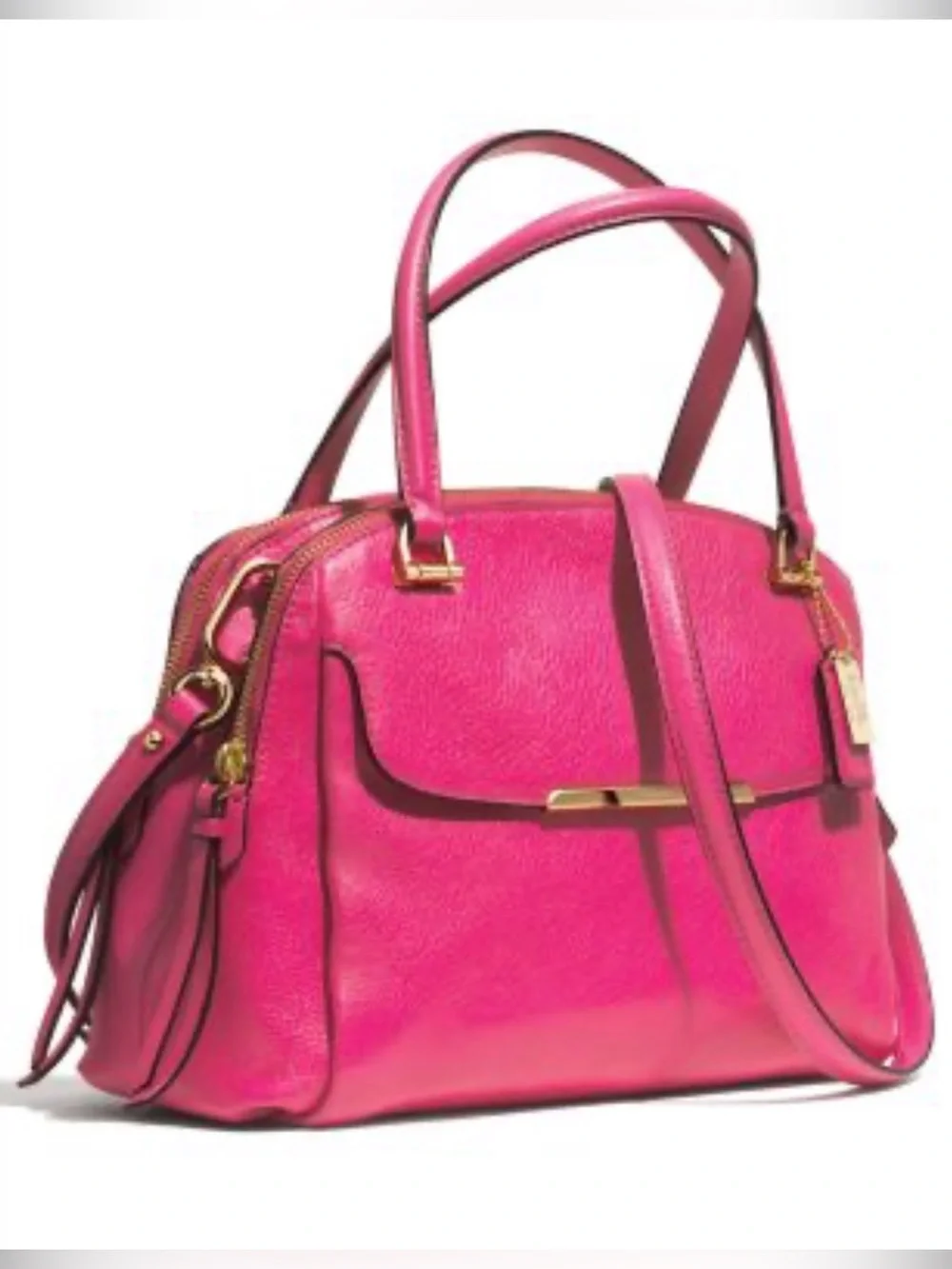 COACH Madison Small Georgie Satchel in Leather - EUC